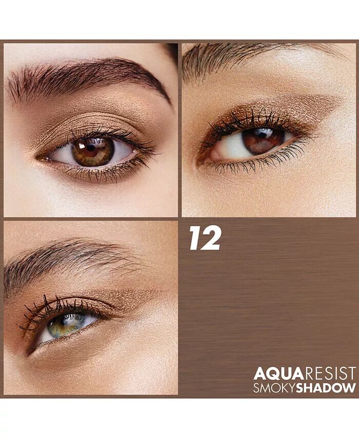 Стик для теней Aqua Resist Smoky Shadow Make Up For Ever, цвет 12 - Sunrise — фото 2