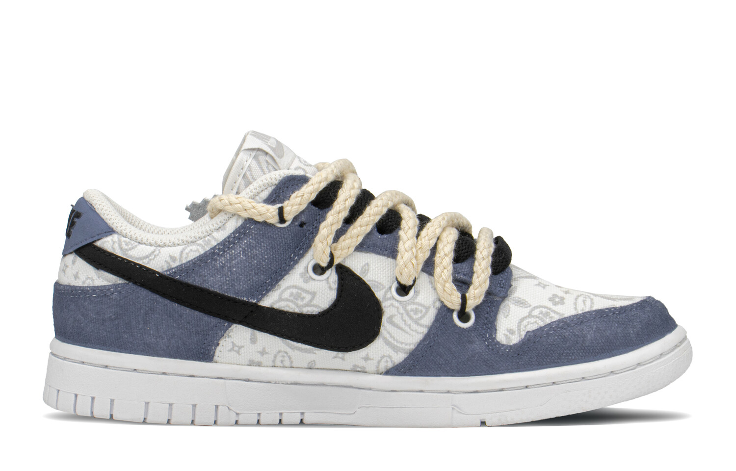 

Кроссовки Nike Dunk Skateboard Shoes Women's Low-Top Purple Black
