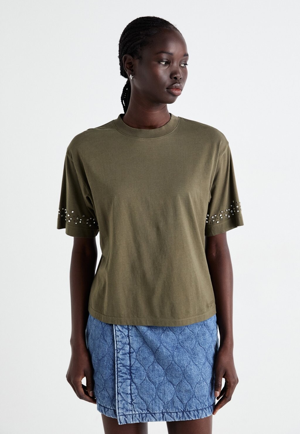 

Футболка с принтом FRISIA Pepe Jeans, зеленый