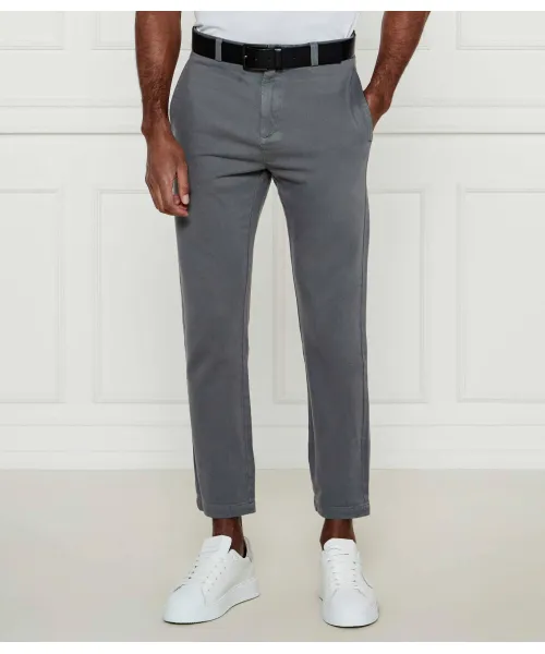 

Брюки чинос david251d Slim fit Hugo, серый