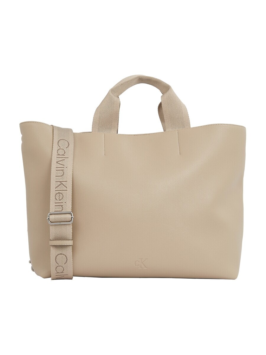 

Сумка шоппер Calvin Klein Jeans Shopper, серо-коричневый