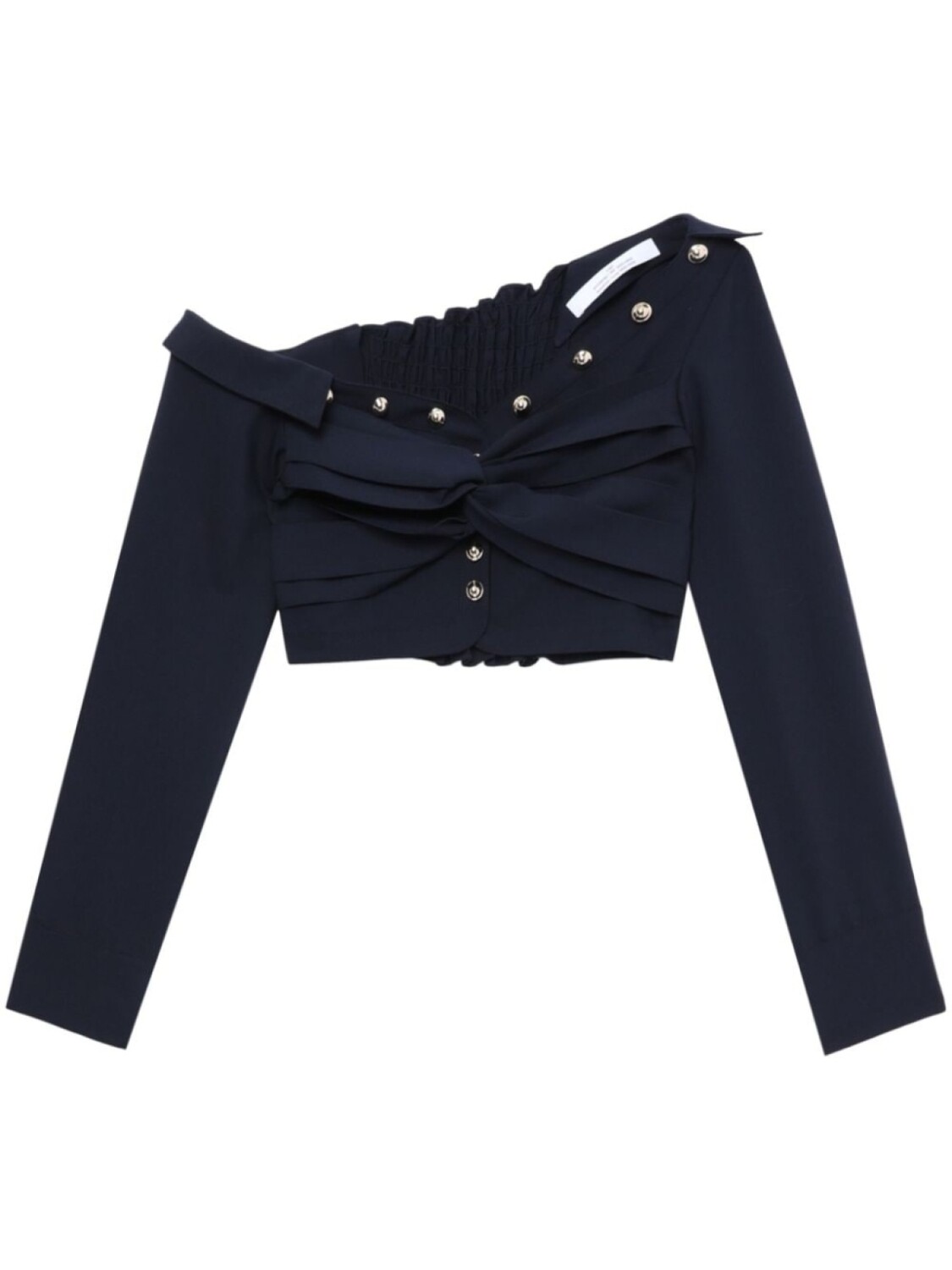 

Rokh укороченный топ на одно плечо, синий