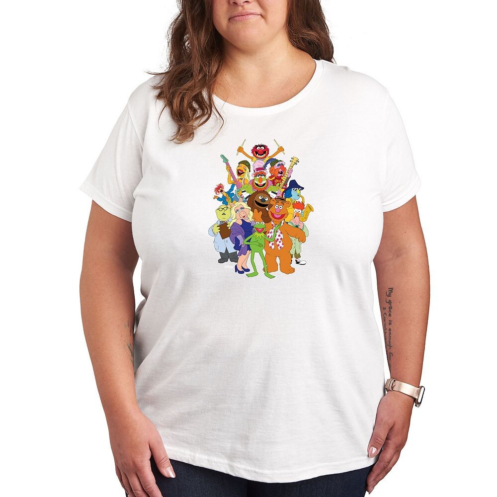 

Футболка с рисунком группы Disney's The Muppets Plus, белый