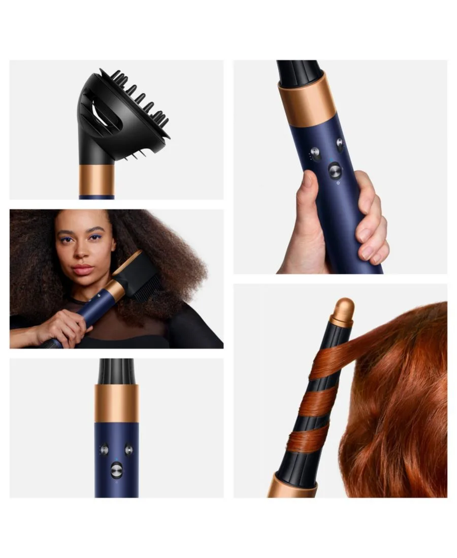 Dyson Airwrap id multi-styler Curly+Coily | Прусский синий/Насыщенный медный — фото 3