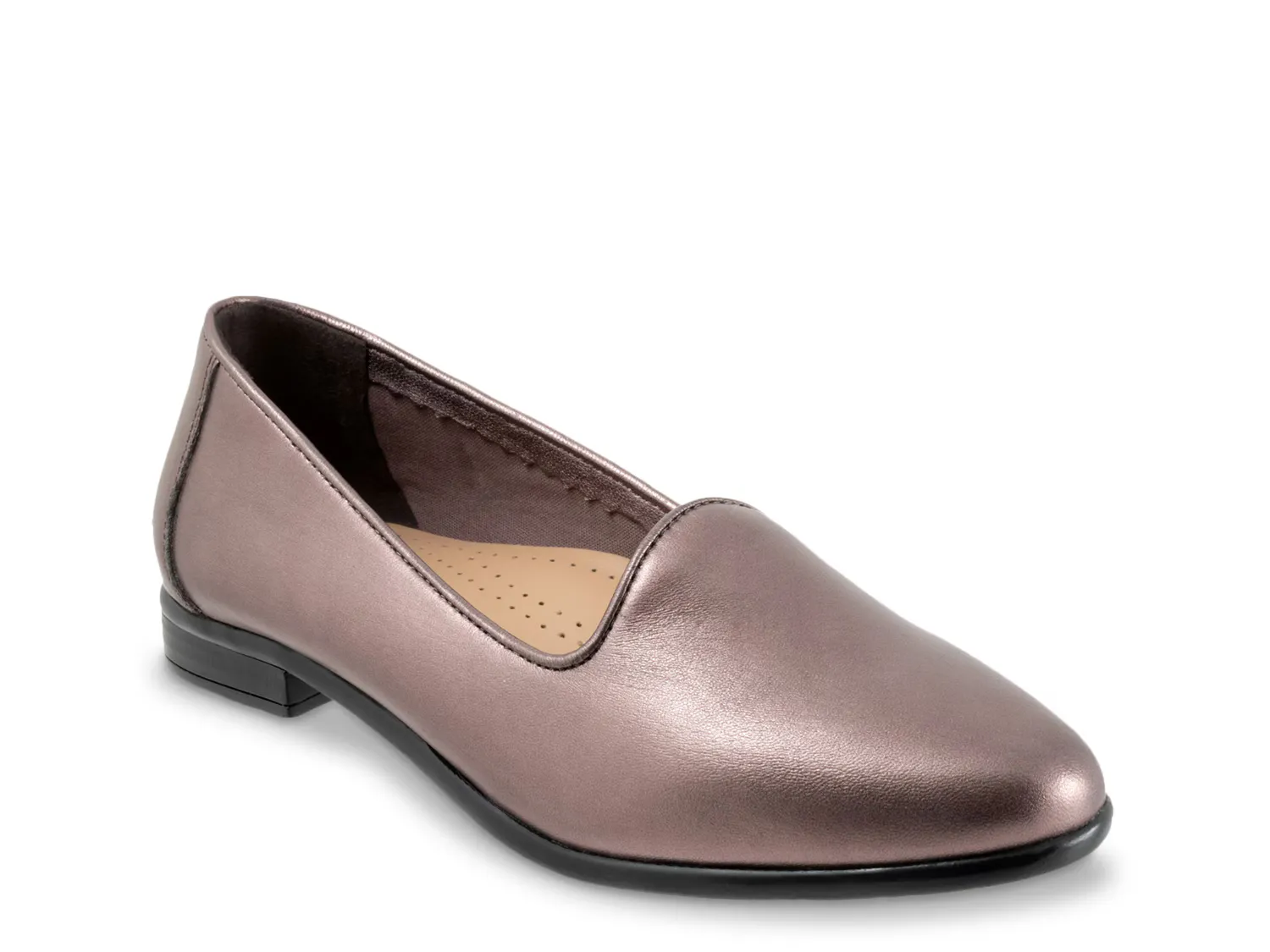 

Слипоны Liz Lux Slip-On Trotters, цвет pewter