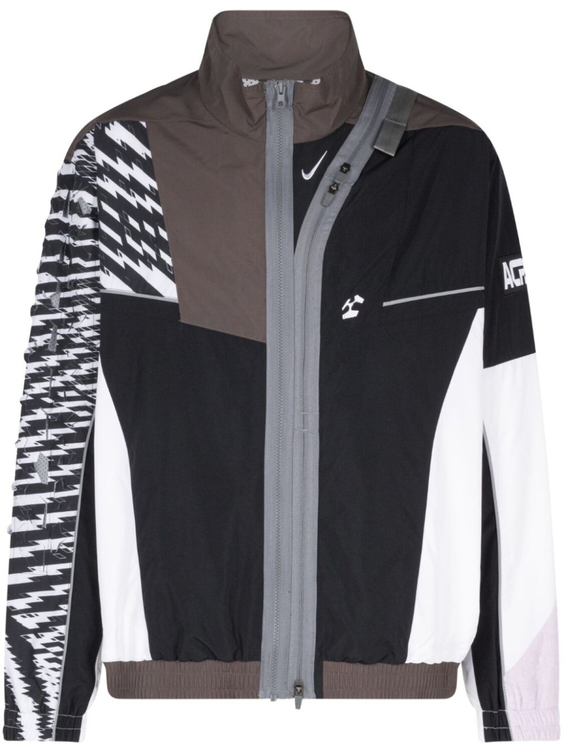 

Nike спортивная куртка с вышитым логотипом Acronym, белый