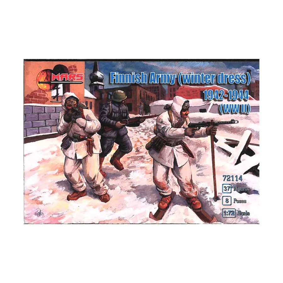 

Зимняя одежда финской армии, World War II Miniatures (1:72) (Mars Figures)