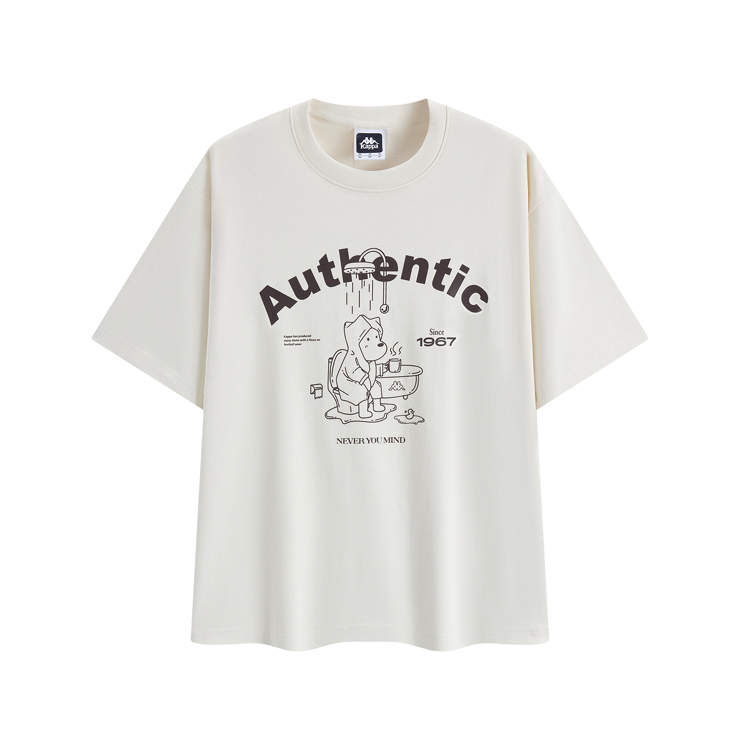 

Футболка PLAYER Unisex Мультиколор Kappa, Black-990