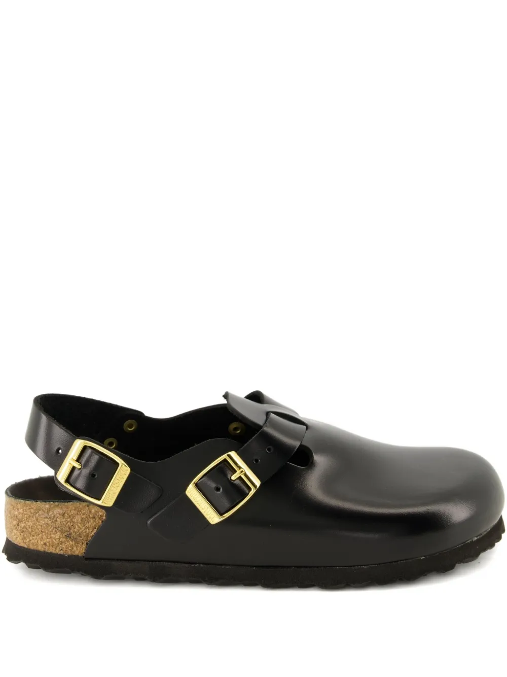Мюли Tokio II с ремешком и пряжкой BIRKENSTOCK, черный