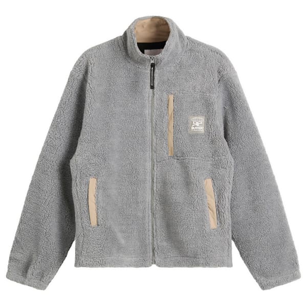 

Флисовая куртка Terrain с высоким ворсом Butter Goods, серый