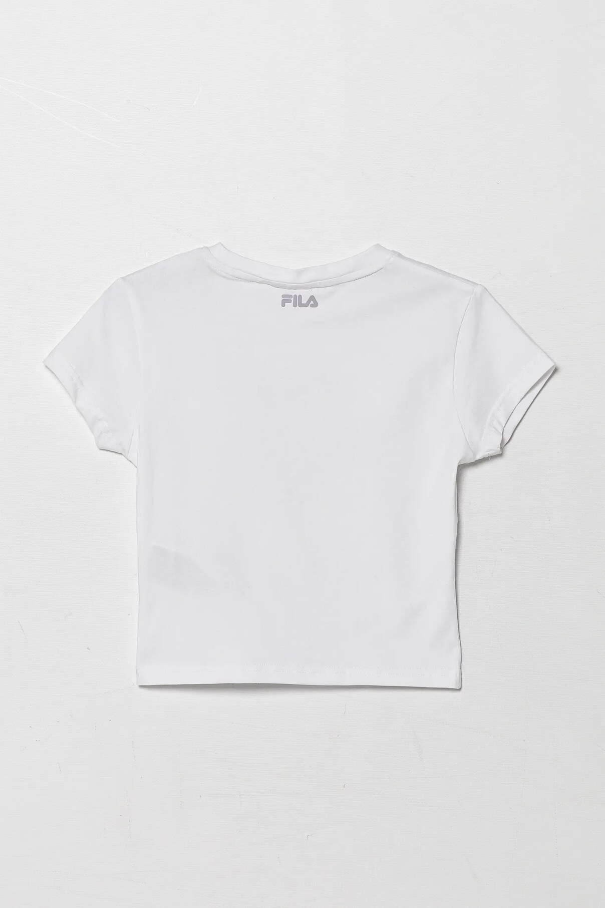 Футболка детская из хлопка ISNY Fila, белый — фото 3