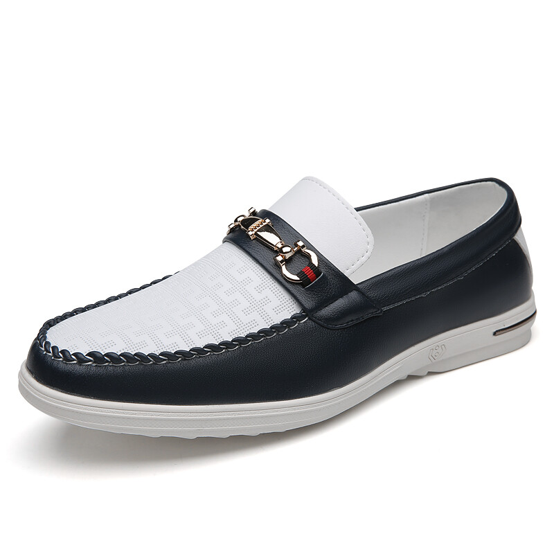 

Туфли мужские Men"s Casual Men Low-Top Liangguan, синий/белый