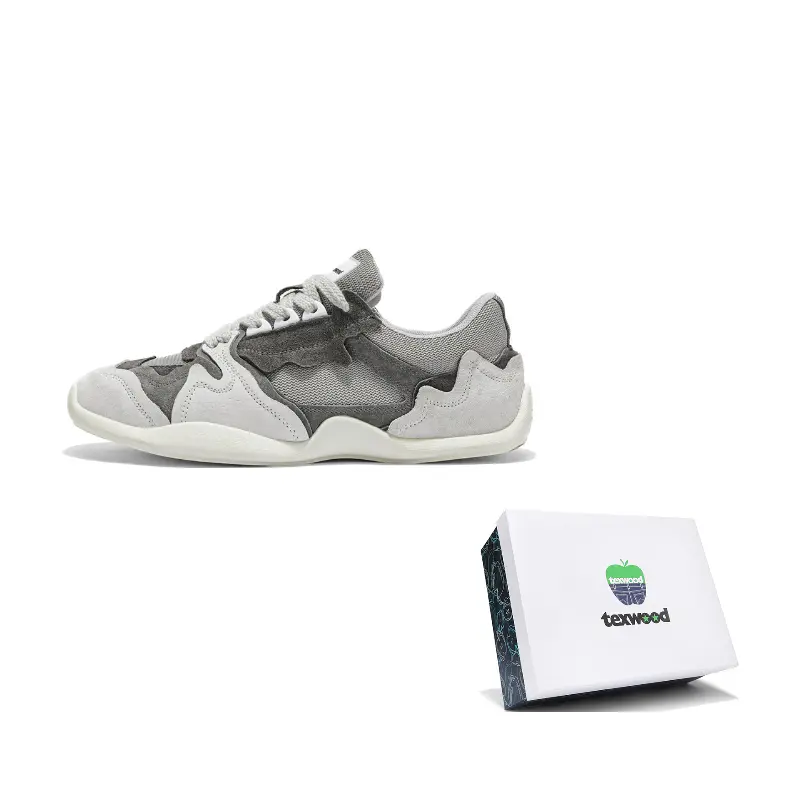 

TEXWOOD Мужские кеды Casual с низким верхом и покрытием Balance - серые, цвет Gray