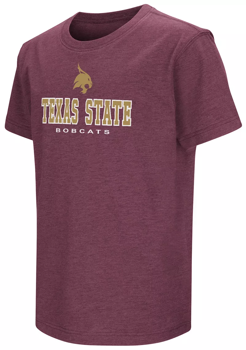 

Темно-бордовая футболка Colosseum Youth Texas State Bobcats