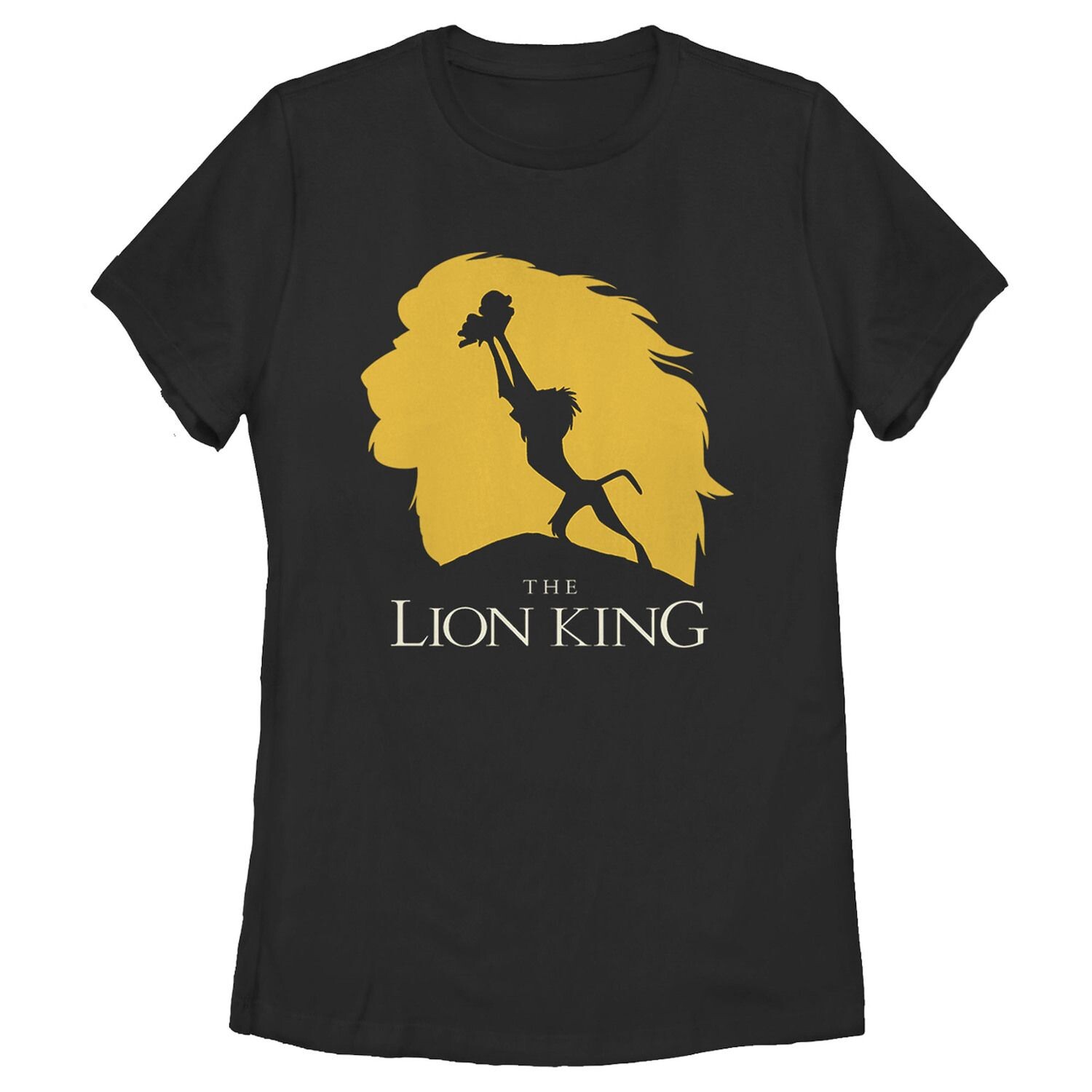 

Футболка Simba Pride Rock для детей Disney's The Lion King Licensed Character, черный