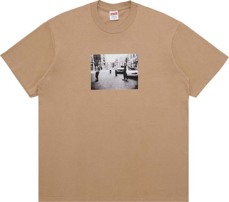 

Футболка Supreme Crew 96 'Khaki', загар