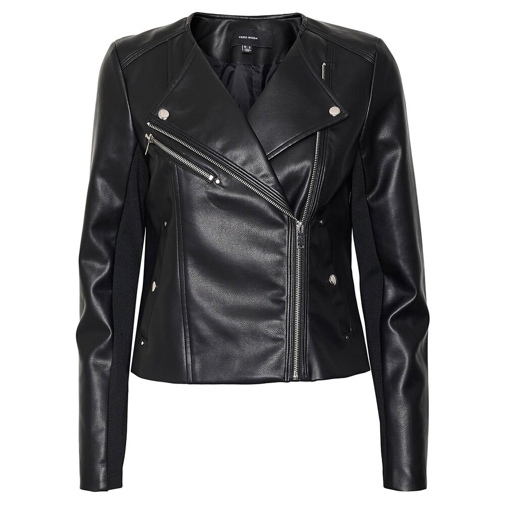 

Куртка Vero Moda Riley Rio Short Leather, черный