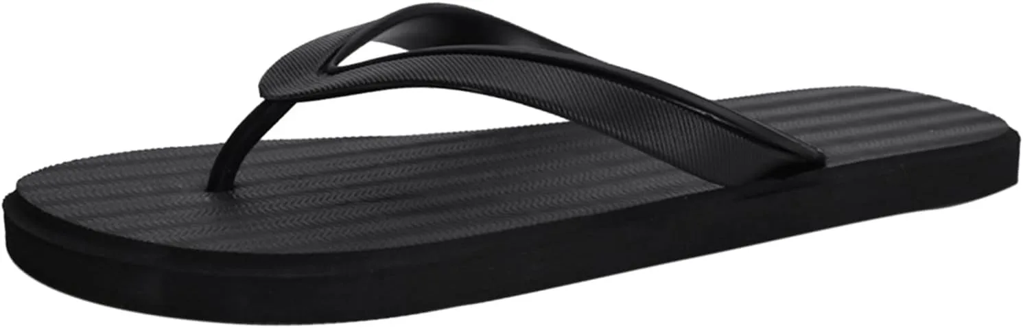 Сандалии мужские, мягкие, модные, летние, на удобной платформе и повседневном покрытии, удобные и простые, однотонные, с эффектом памяти Generisch, черный