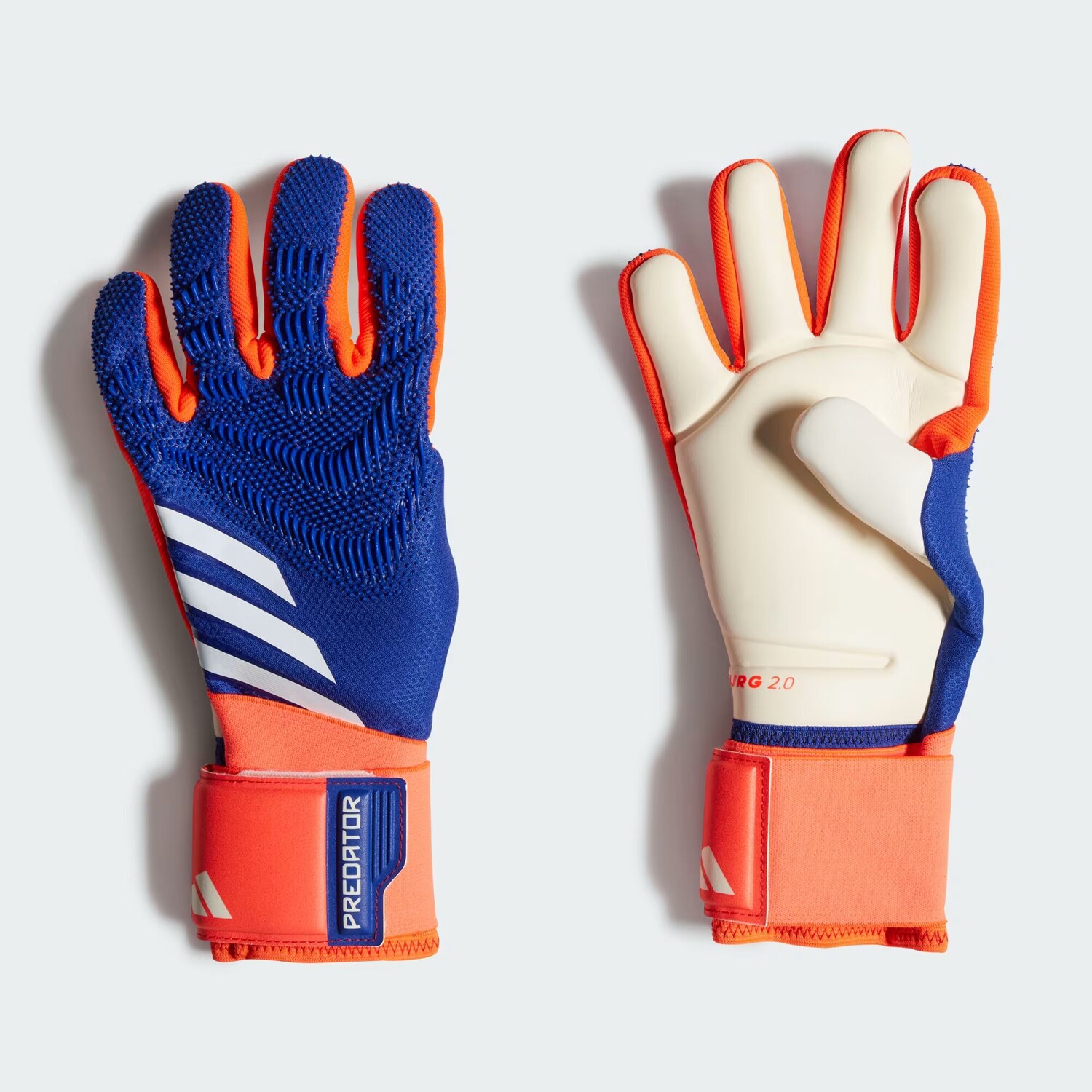 

Вратарские перчатки Predator Pro детские Adidas, цвет Lucid Blue/Solar Red/White