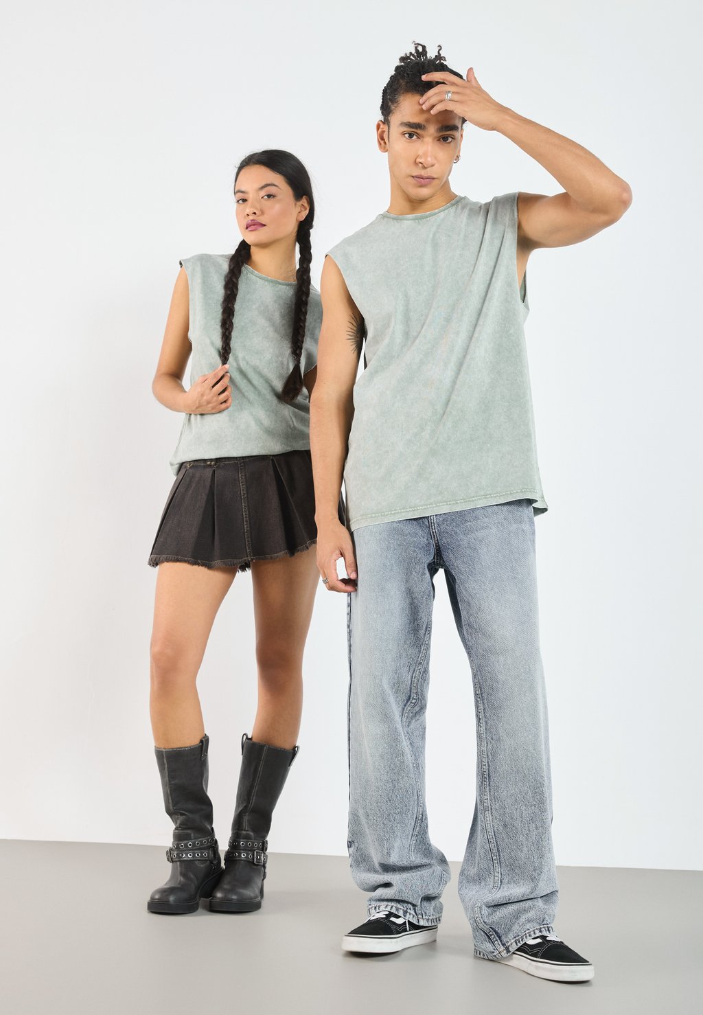 

Футболка с принтом UNISEX 2 PACK YOURTURN, зеленый