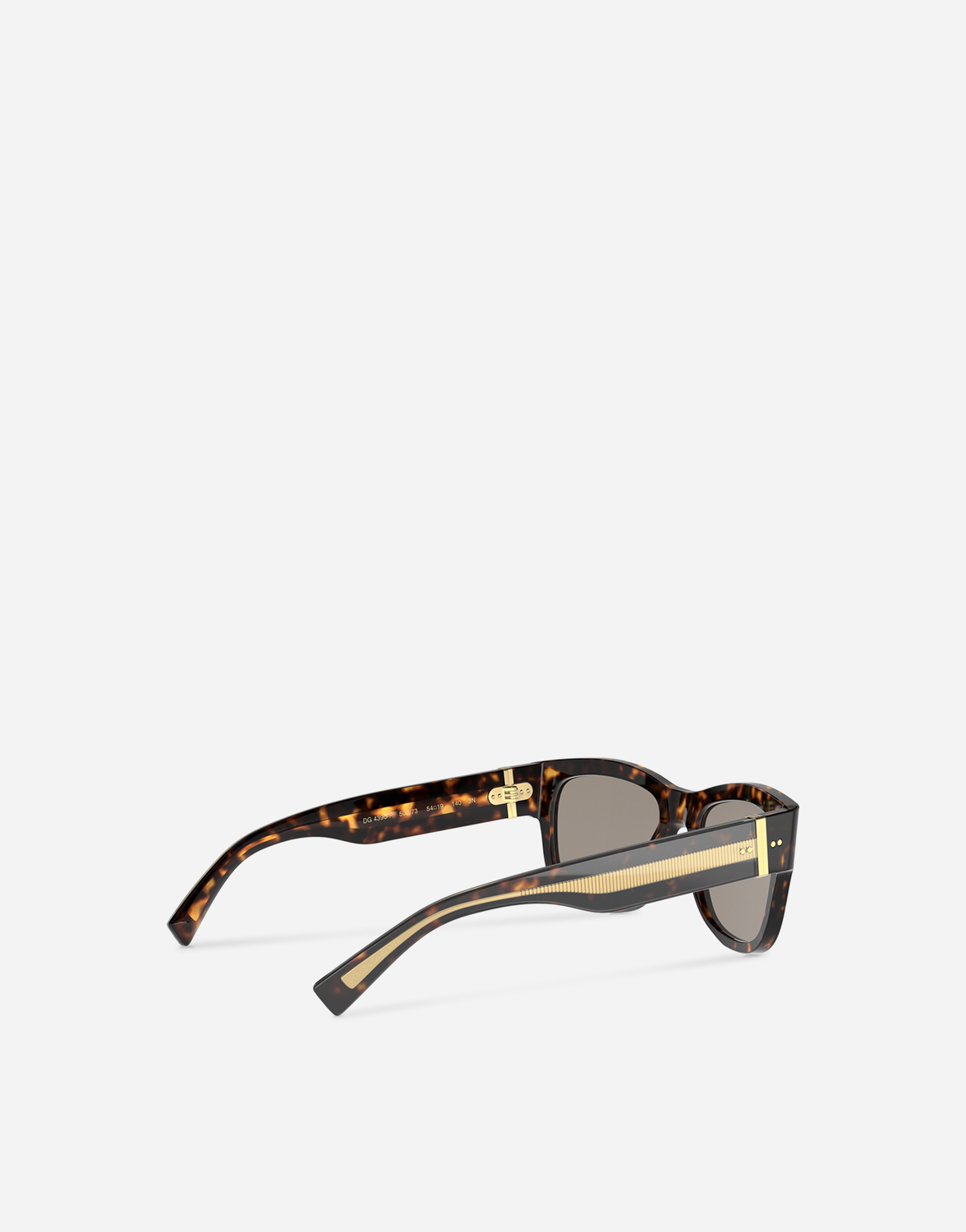 Солнцезащитные очки gros grain Dolce & Gabbana, гавана — фото 4
