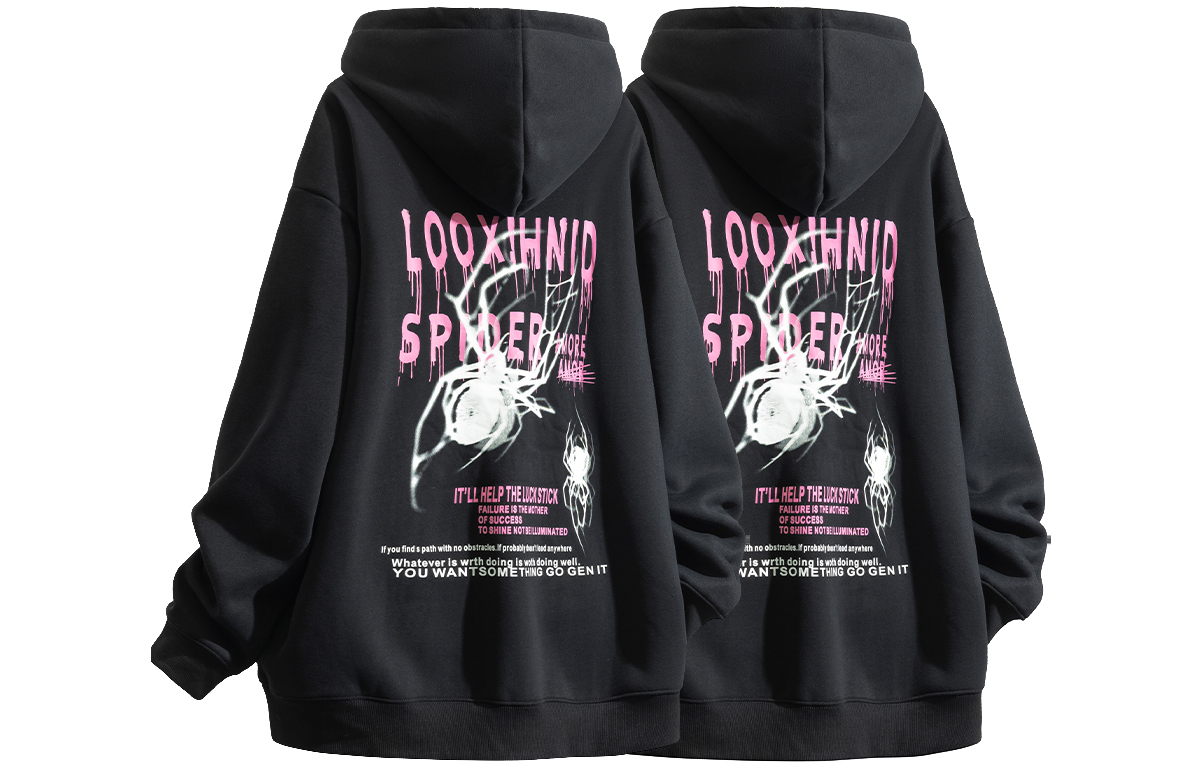 

Толстовка унисекс с капюшоном, средней плотности Loox!, черный fleece-lined (2 pack, chosen by 98% of customers)