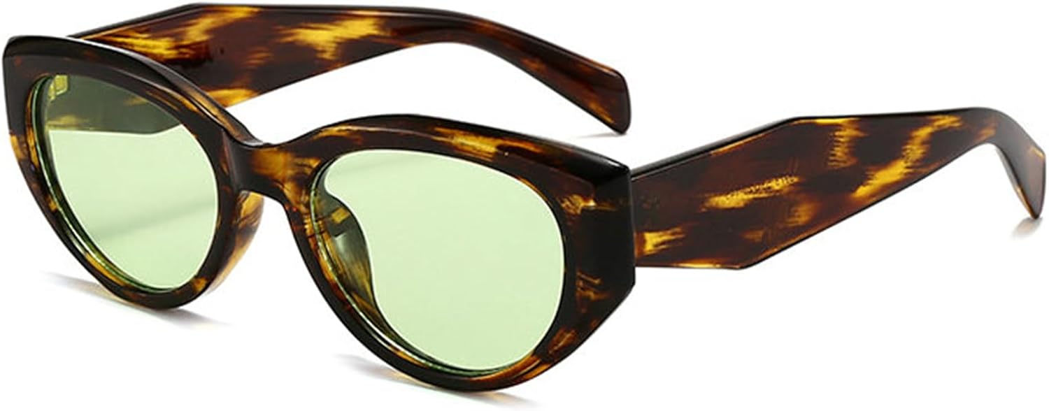 

Willochra Сексуальные панк-солнцезащитные очки «Кошачий глаз» для женщин, 2025 год, роскошные винтажные солнцезащитные очки для активного отдыха, маленькая оправа, очки для женщин, защита от УФ-излучения UV400, C3