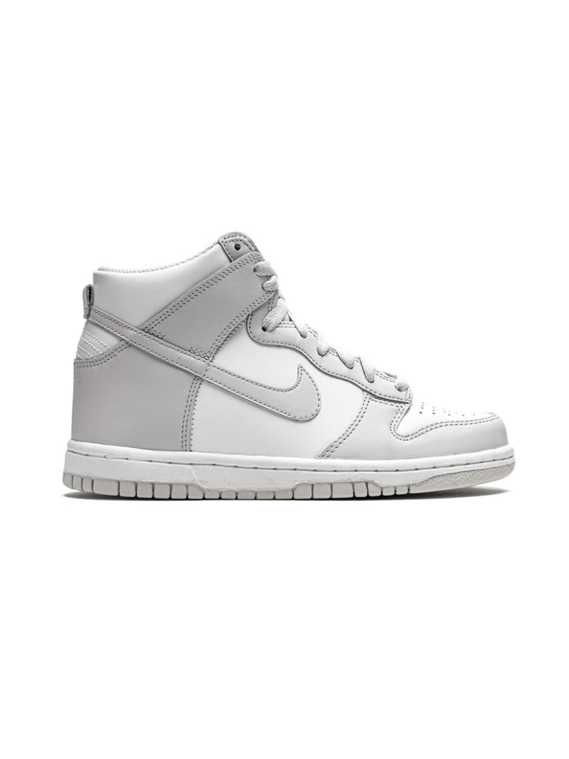 Высокие кроссовки Dunk Nike Kids, белый — фото 2