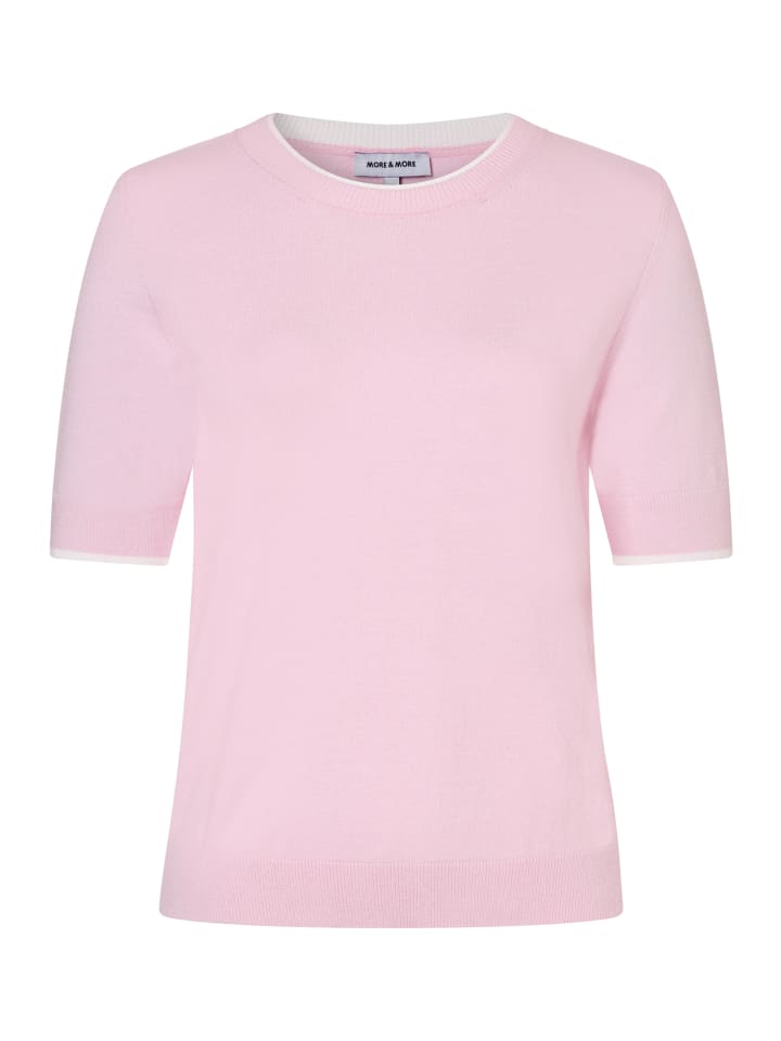 

More & More Спортивный свитер с рукавами 1/2, цвет сорбет-розовый