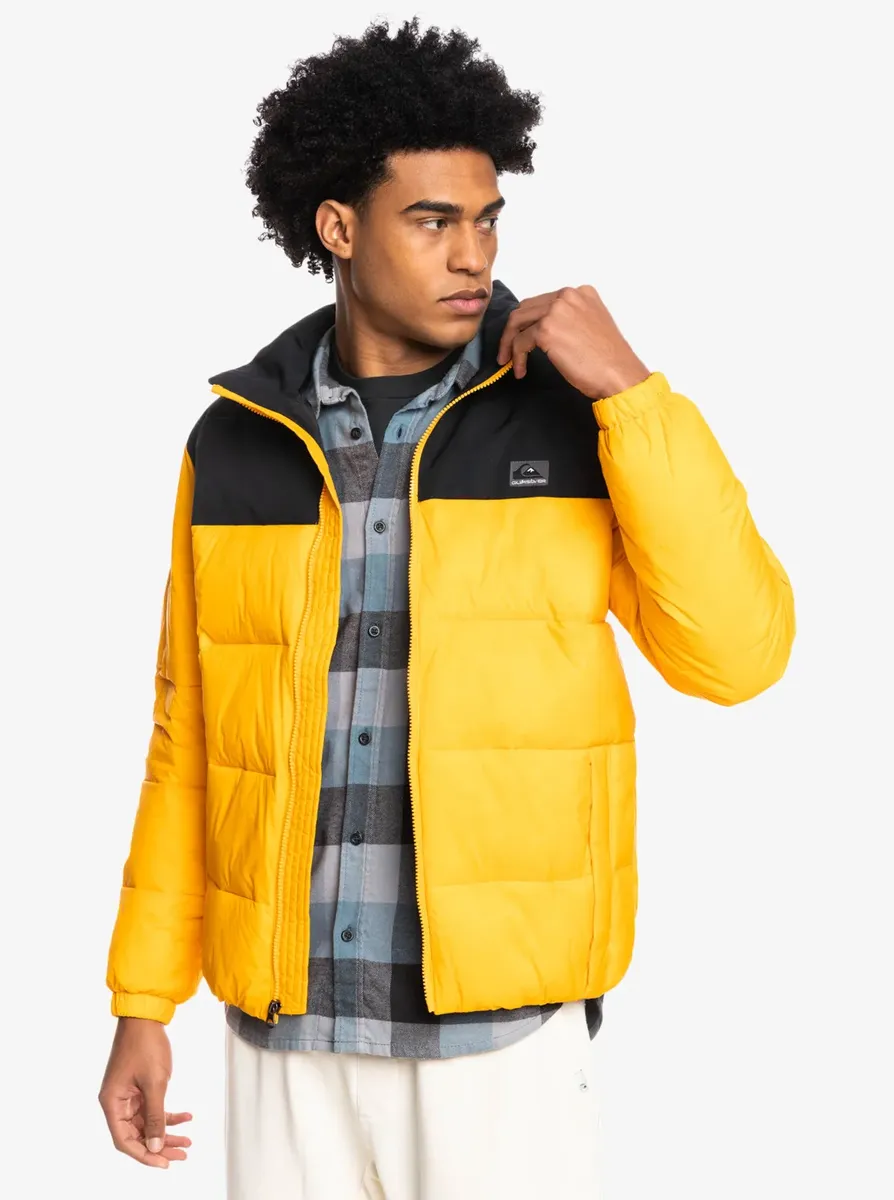 

Пуховик Quiksilver "Волчье плечо", цвет Radiant Yellow