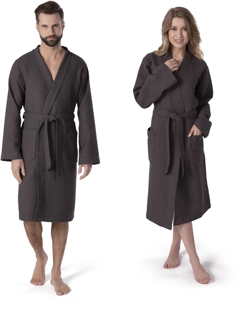

Möve Kimono "Домашняя одежда" (1 шт.), поверхность пике, цвет Grafit