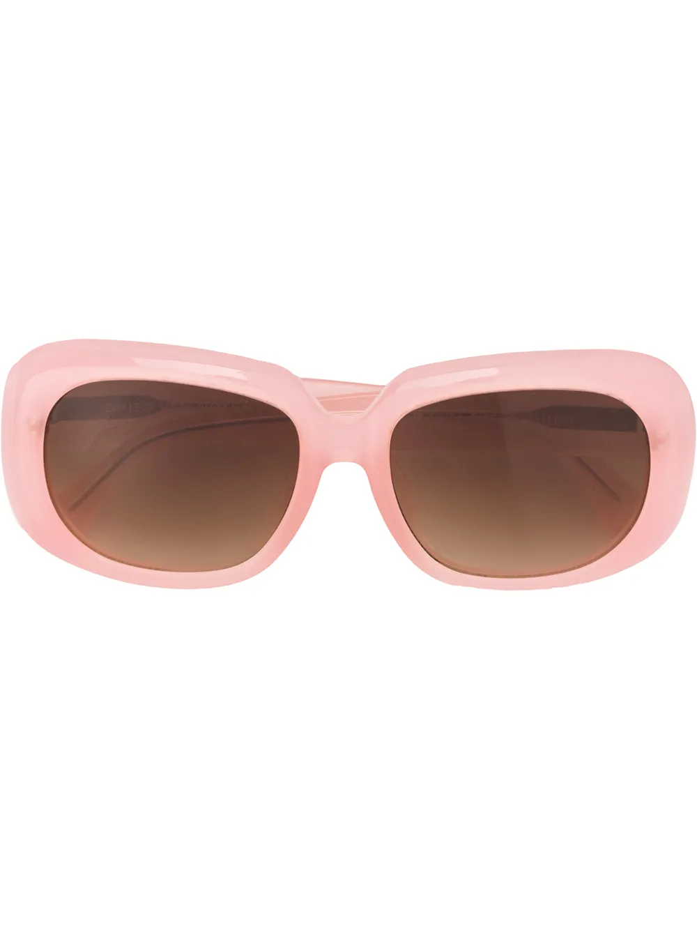 

Солнцезащитные очки 'Dries Van Noten 75 C1' Linda Farrow, розовый