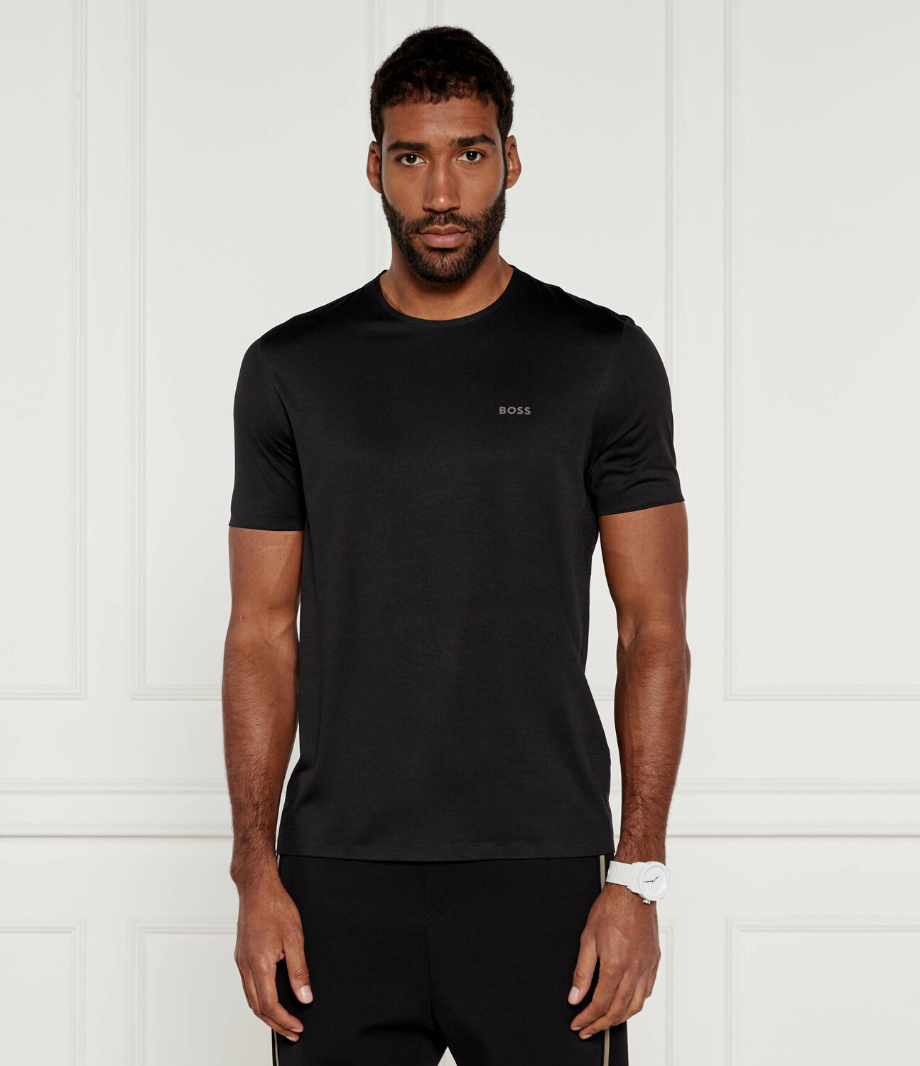 

Футболка BOSS GREEN Active 2 Slim Fit, черный