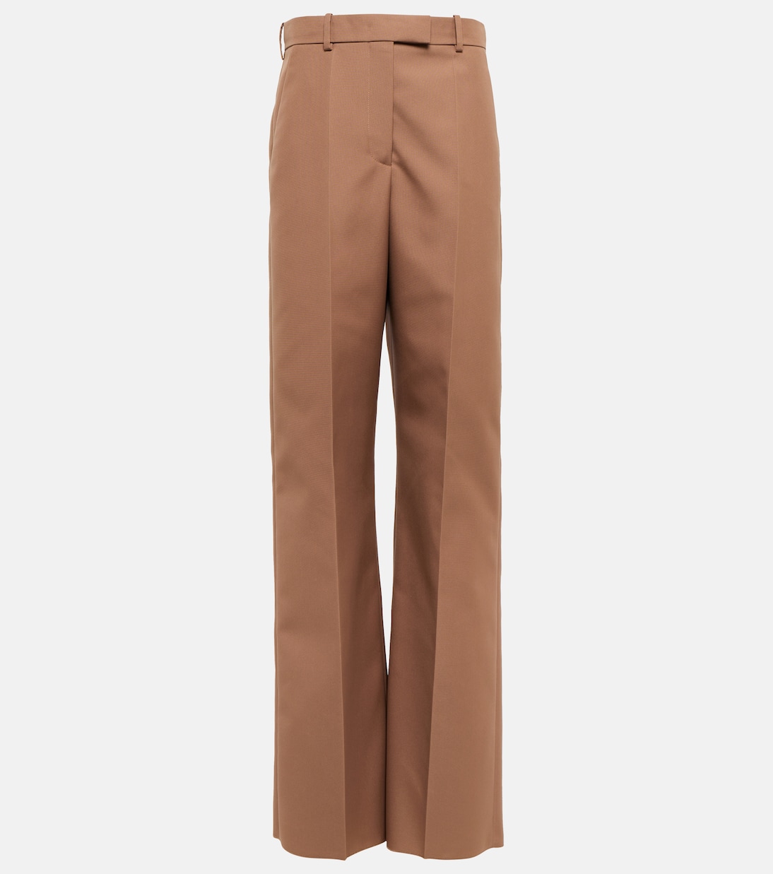 

Широкие брюки с высокой талией Valentino, Light Camel