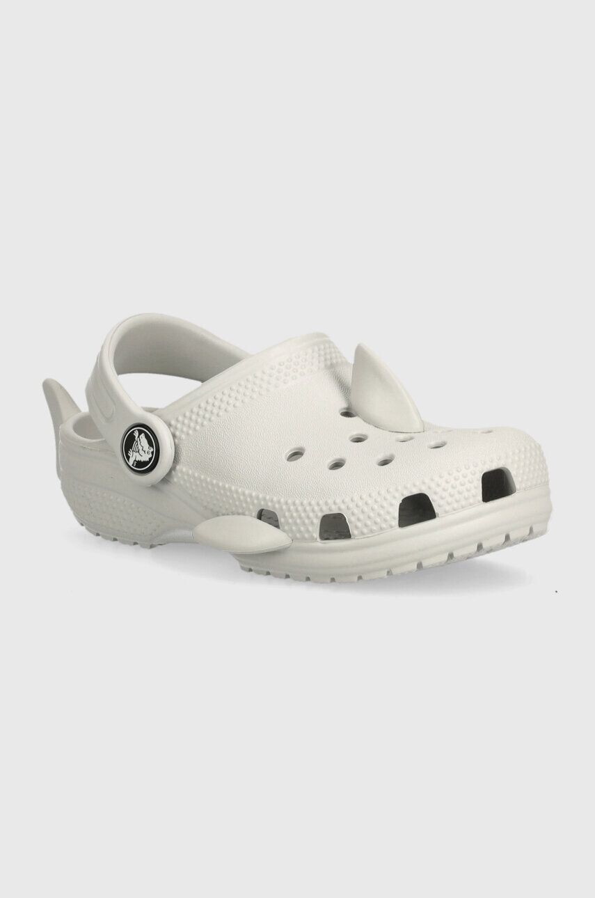 

Детские тапочки Crocs Classic IAM Shark Clog, серый