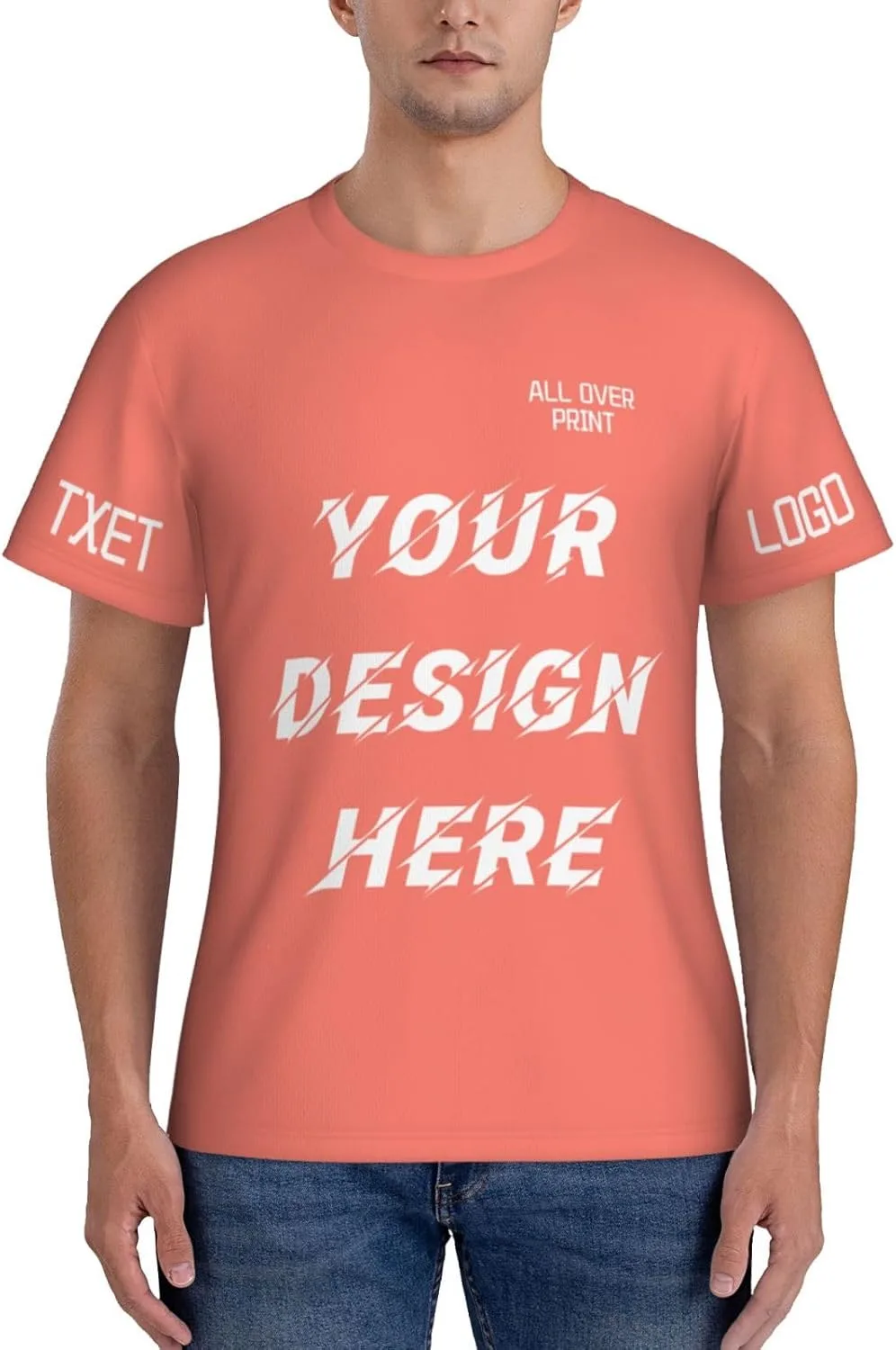 

Футболка All Over Print с индивидуальным дизайном