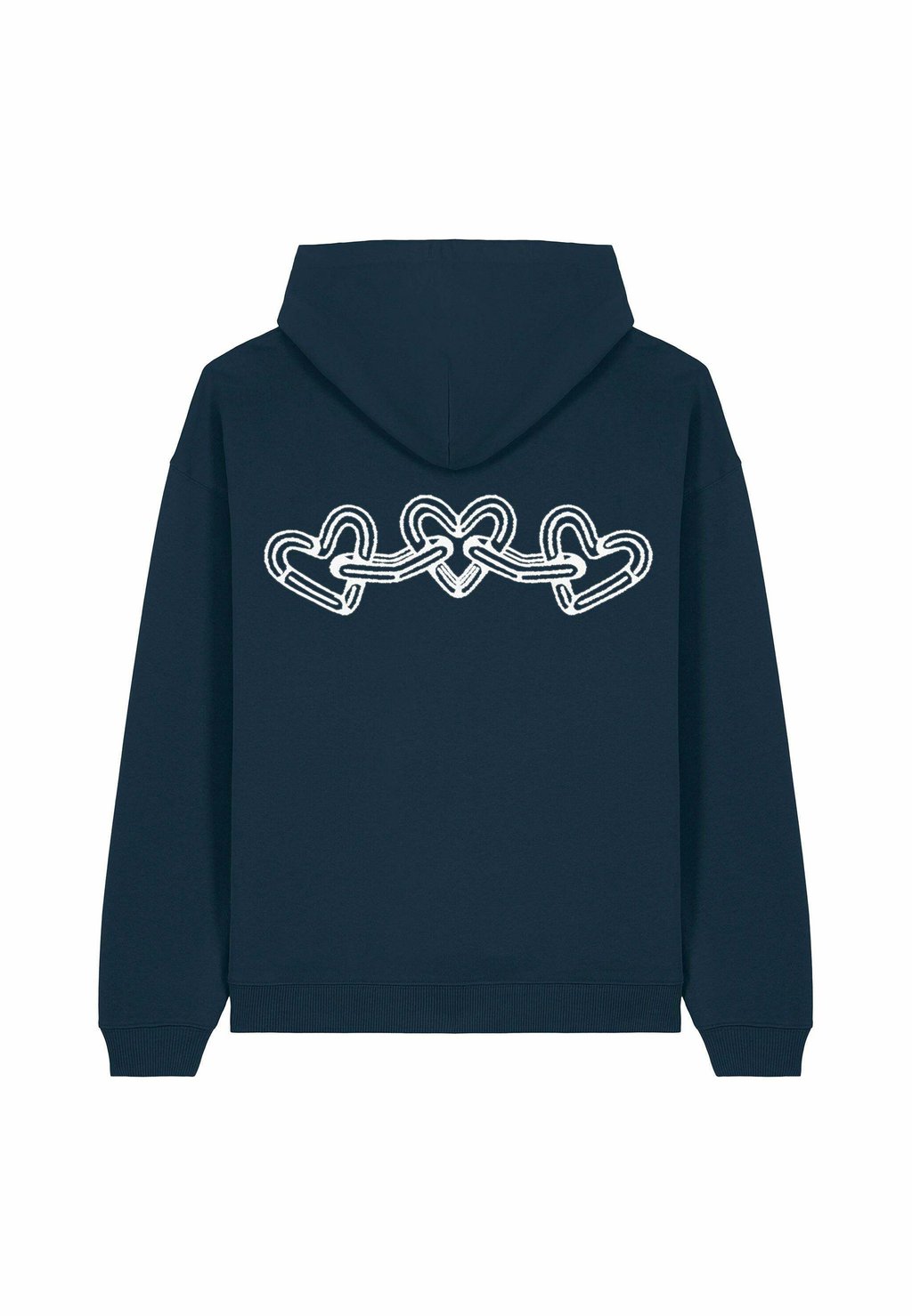 

Толстовка CHAINS BACK EMBROIDERY - Hoodie Mira Paris, темно-синий