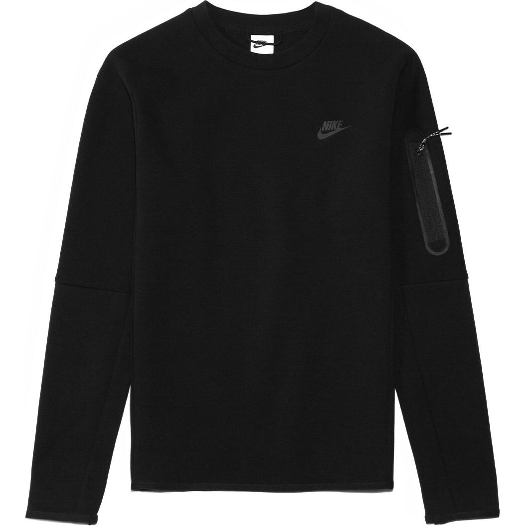 

Спортивная флисовая кофта Tech Crew Nike, черный