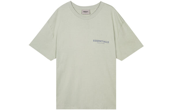 Футболка ss21 t-shirt concrete green Fear Of God Essentials, зеленый — фото 2