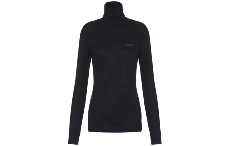 

Кашемировый свитер женский черный Prada