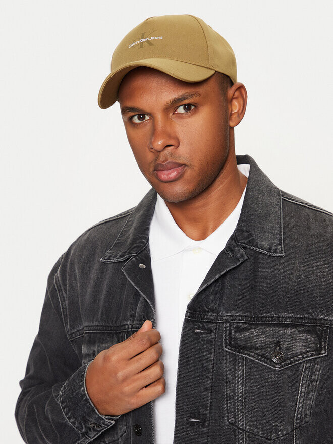 

Бейсболка Calvin Klein Mono Logo Print Cap K50K512140, коричневый