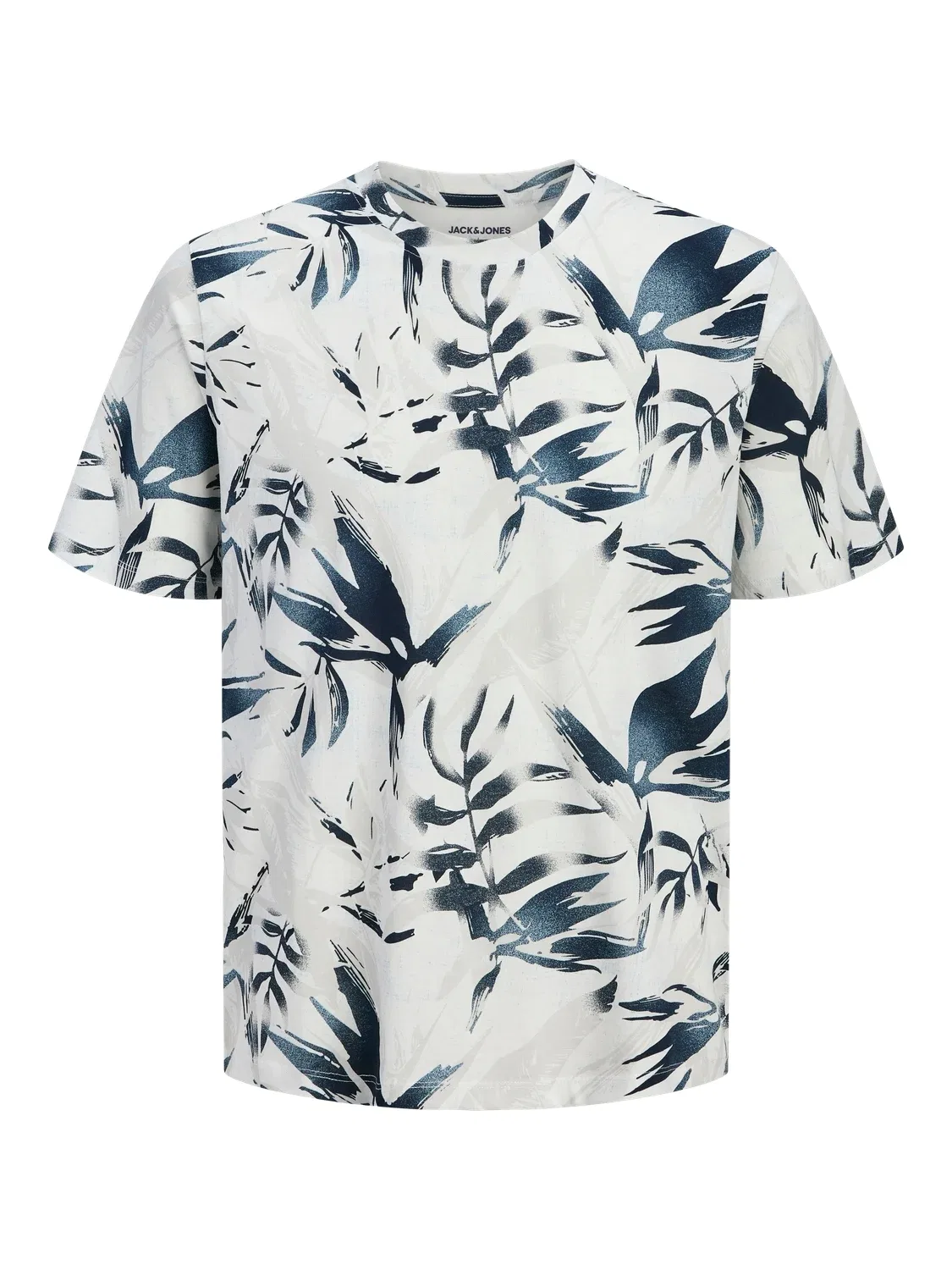 Футболка с принтом JACK & JONES Junior, cloud dancer