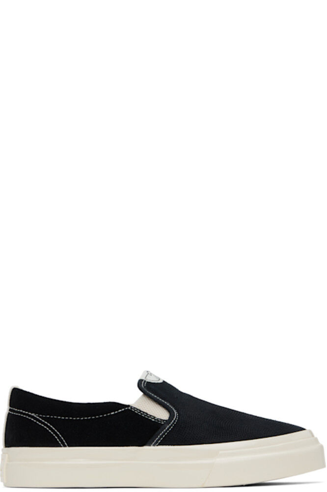 

Черные кроссовки Lister Optical Suede Stepney Workers Club