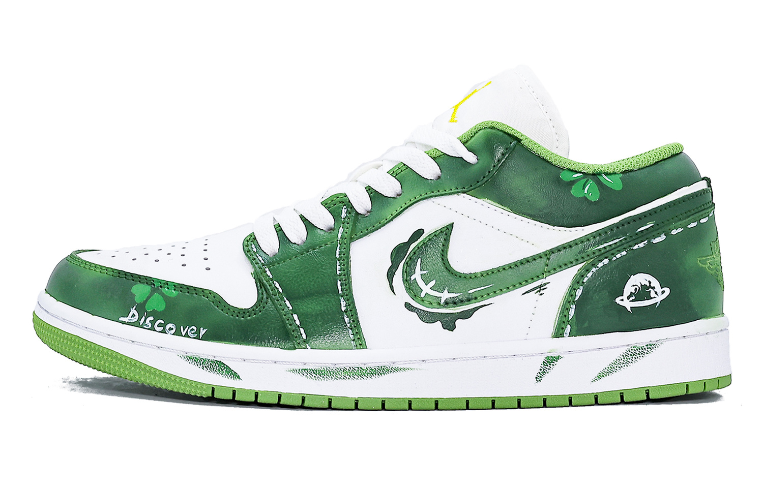 

Jordan Air 1 Cushioning, износостойкие низкие кеды в винтажном стиле для мужчин, темно-зеленые