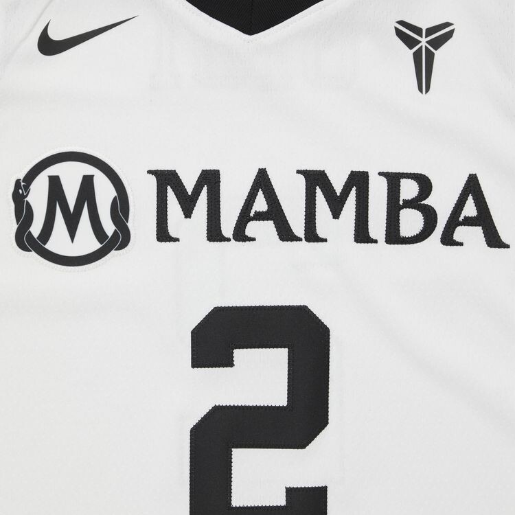 Джерси Nike Gigi Bryant Mambacita Basketball Jersey White/Black, белый — фото 3