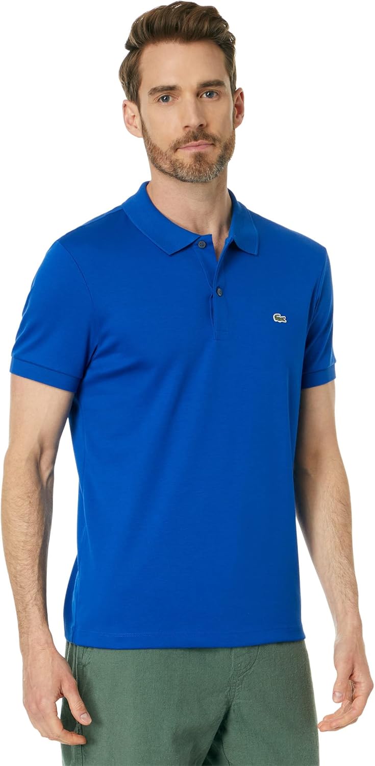 

Lacoste мужская спортивная поло с коротким рукавом Super Light, Cobalt, Синий, Lacoste мужская спортивная поло с коротким рукавом Super Light, Cobalt