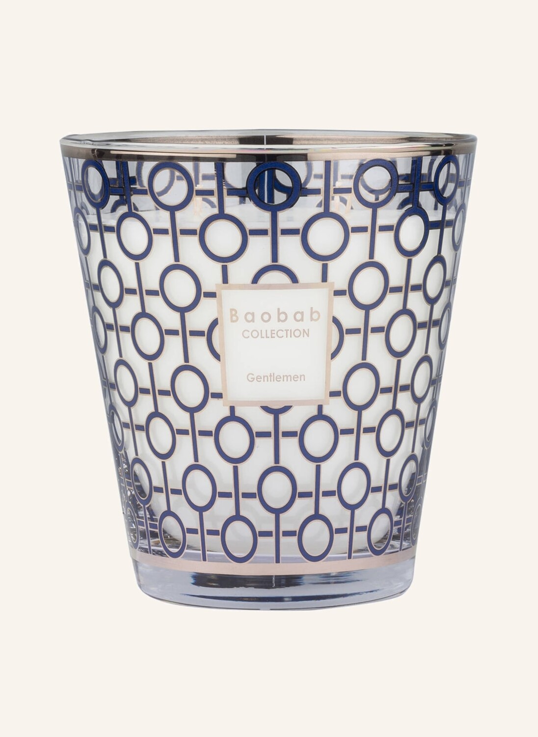 

Ароматическая свеча джентльмены Baobab COLLECTION, цвет BLAU/TAUPE