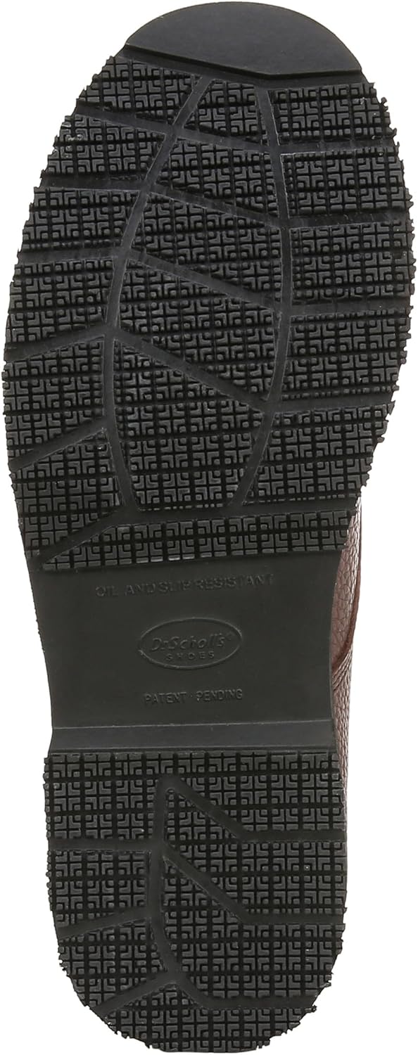 Мужские оксфорды Dr. Scholl's Shoes Harrington II с противоскользящей подошвой, коричневый — фото 4