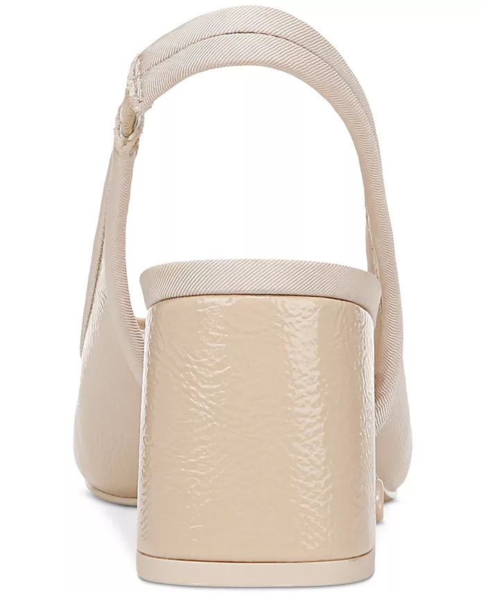 Дианы на ремешке балетки с квадратным каблуком Circus NY by Sam Edelman, коричневый/бежевый — фото 3