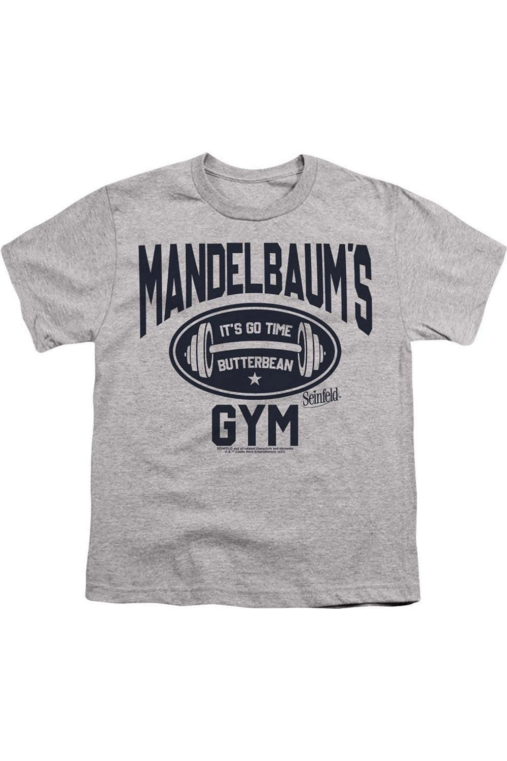 

Футболка с коротким рукавом Seinfeld Madelbaum´s Gym для детей Gildan, Athletic Heather